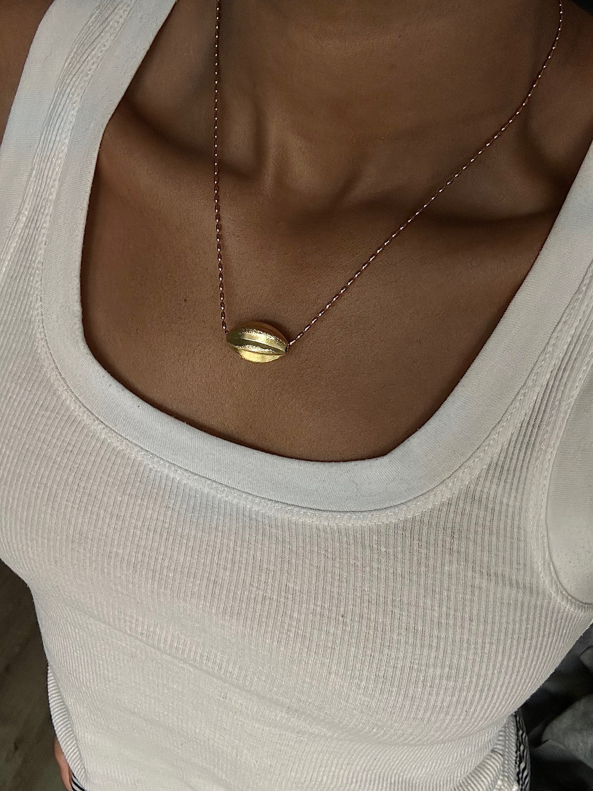 Albone and Stone Pendant