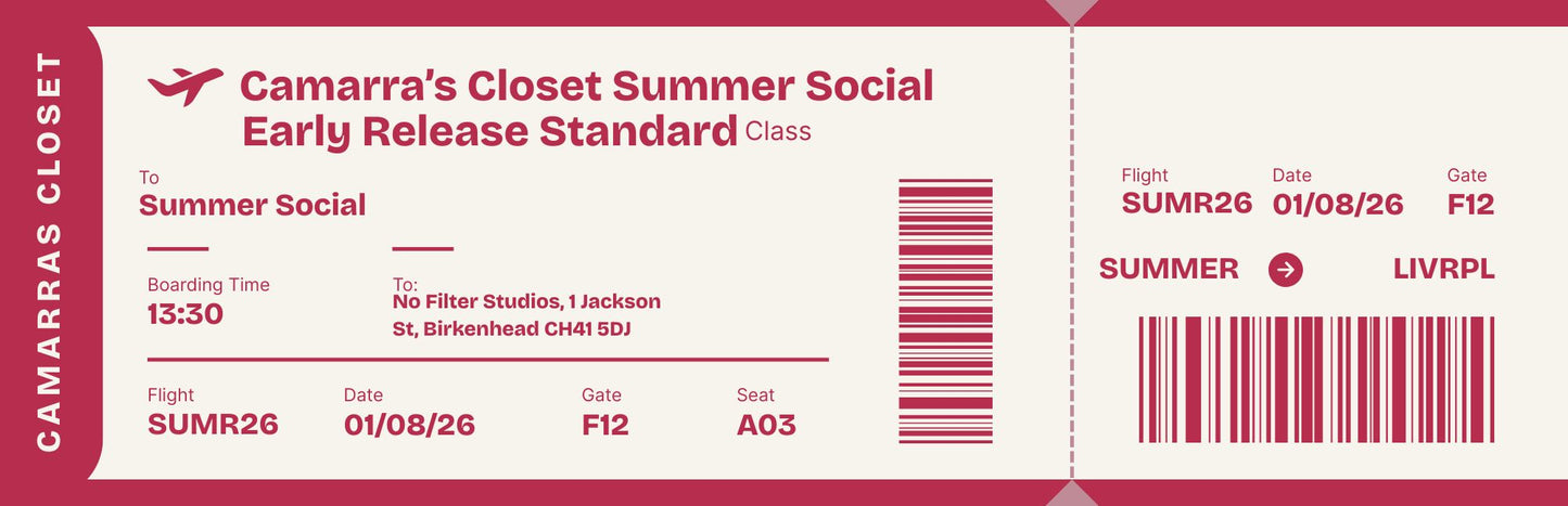Summer Social Ticket (1st Release) : Standard