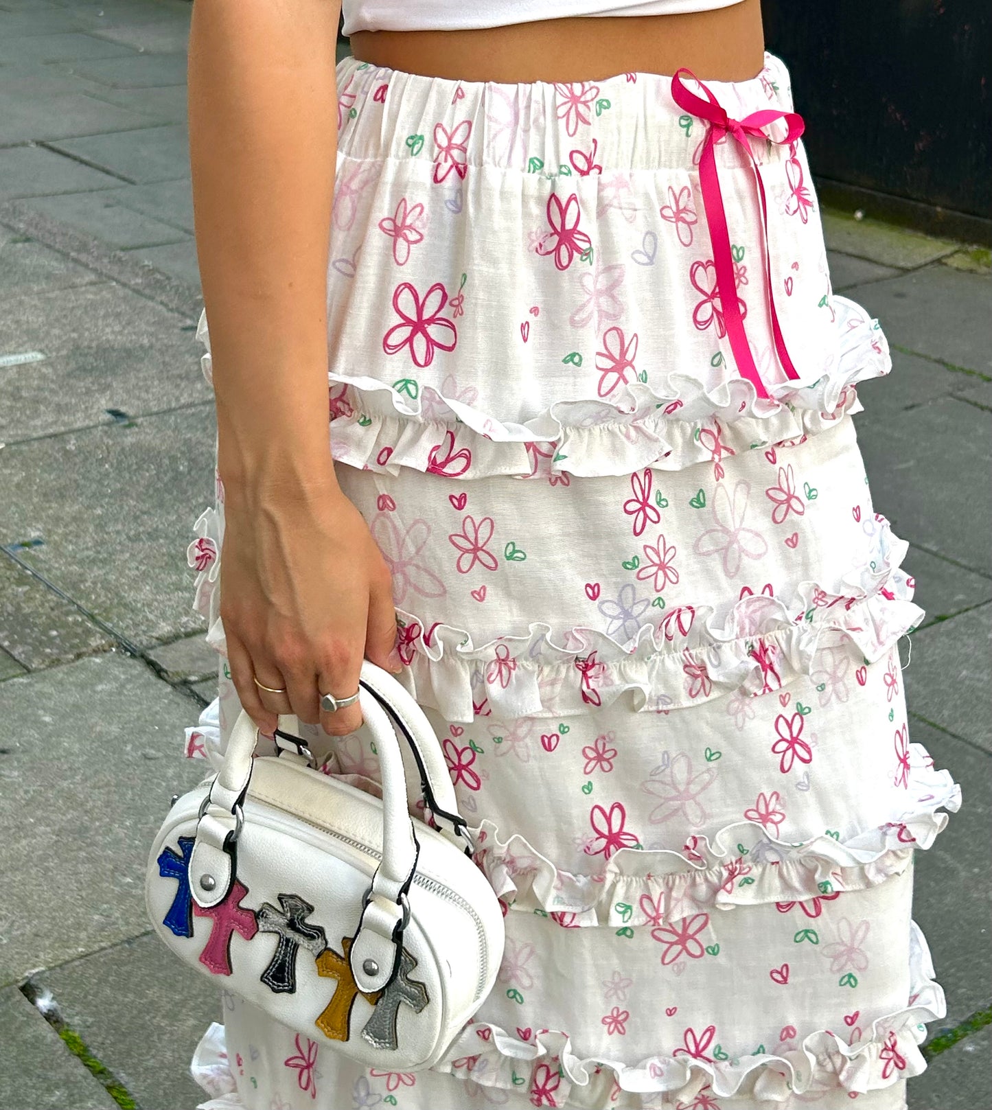 Pink Hibiscus Maxi