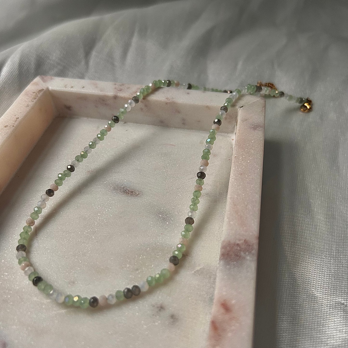 Seafoam Necklace Green